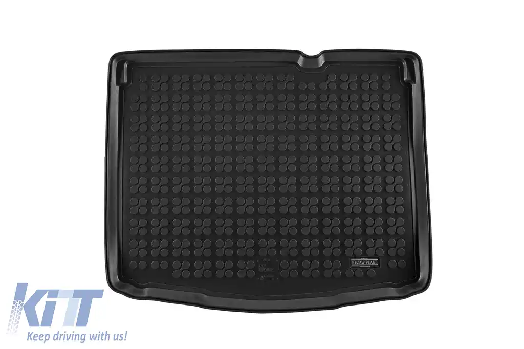 Covor de cauciuc pentru portbagaj de la Rezaw-Plast potrivit pentru Jeep Renegade după 2015 cu podeaua portbagajului în poziția inferioară