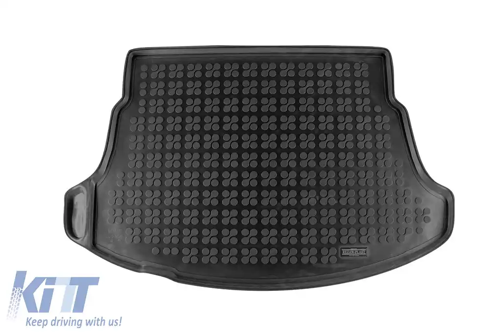 Covor de cauciuc pentru portbagaj de la Rezaw-Plast, potrivit pentru Lexus UX200 după 2018, versiune cu podea de portbagaj ajustabilă, Lexus UX300e după 2021, versiune electrică, versiune cu podea de 