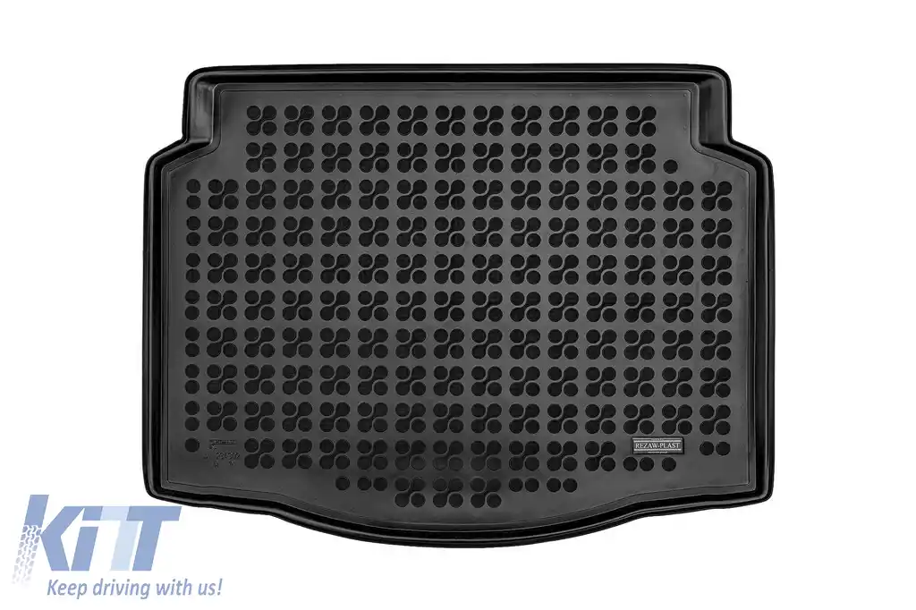 Covor de cauciuc pentru portbagaj de la Rezaw-Plast potrivit pentru Citroen DS4 pe benzină și diesel după versiunea din 2021 cu podea de portbagaj ajustabilă
