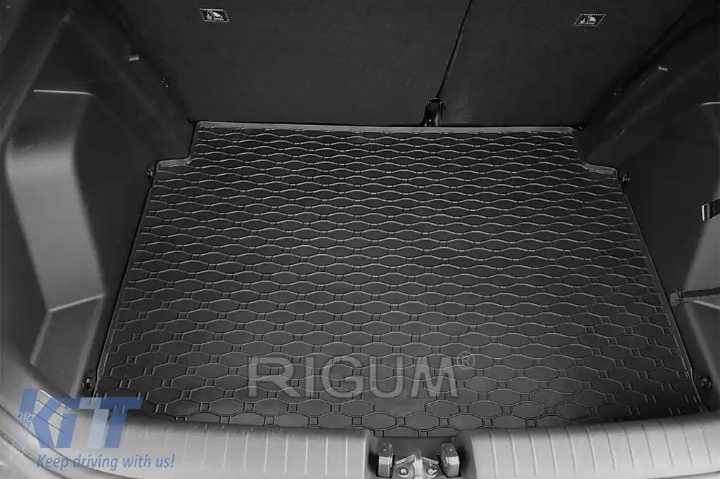 Covor de cauciuc pentru portbagaj potrivit pentru Hyundai Bayon după 2021-image-6224958