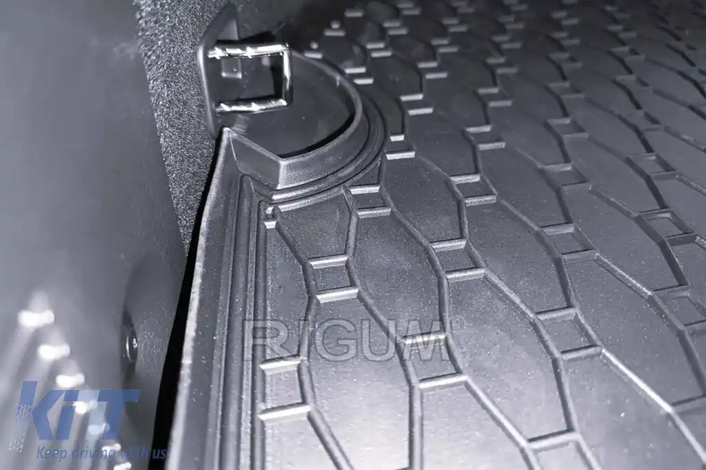 Covor de cauciuc pentru portbagaj potrivit pentru Kia ProCeed după 2019, negru-image-6225102