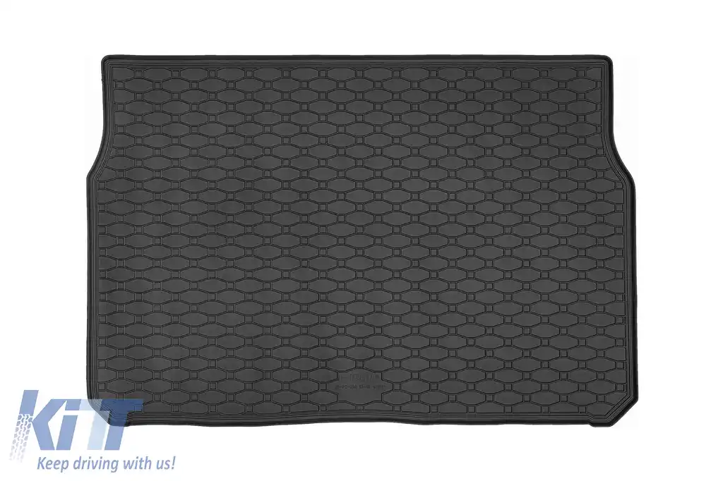 Covor de cauciuc pentru portbagaj potrivit pentru Peugeot 208 hatchback după 2012