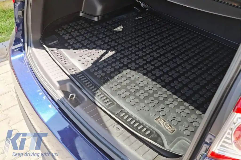 Covor de cauciuc pentru portbagaj, potrivit pentru Hyundai Santa Fe 2006-2012 cu 5 locuri-image-6217396