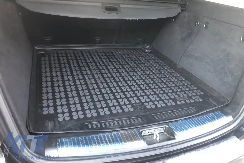 Covor de cauciuc pentru portbagaj, potrivit pentru Mercedes ML W164 2005-2011, negru-image-6217709