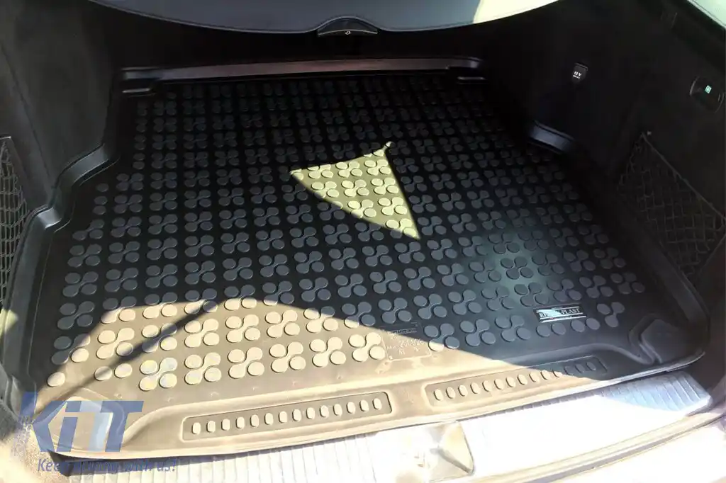 Covor de cauciuc pentru portbagaj, potrivit pentru Mercedes C class W204 wagon 2007-2014-image-6217727