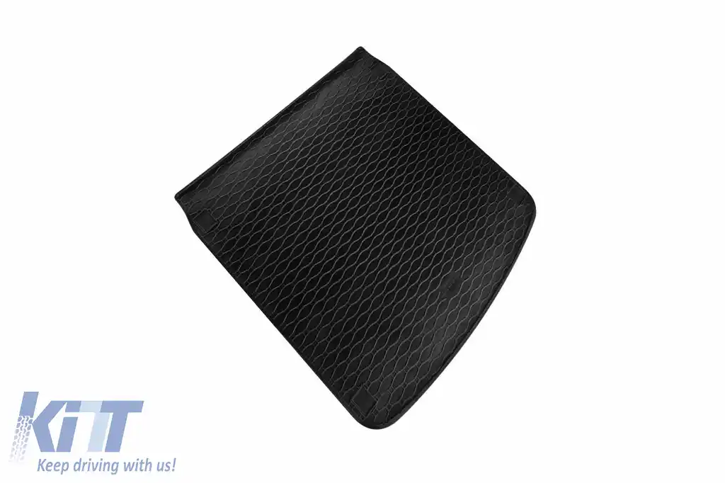 Covor de cauciuc pentru portbagaj, potrivit pentru Audi A4 Avant după 2015, negru-image-6224485