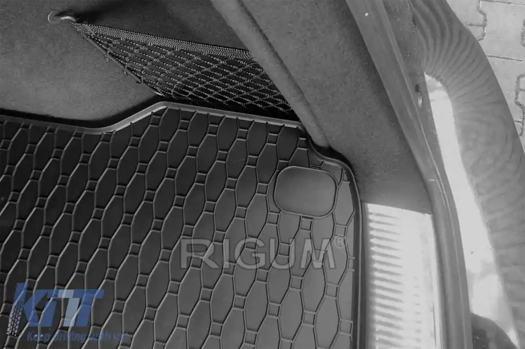 Covor de cauciuc pentru portbagaj, potrivit pentru Audi Q5 2008-2017, negru-image-6224507