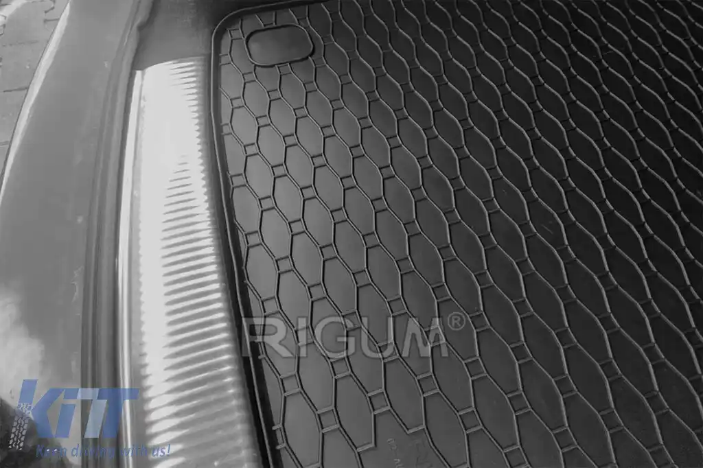 Covor de cauciuc pentru portbagaj, potrivit pentru Audi Q5 2008-2017, negru-image-6224508