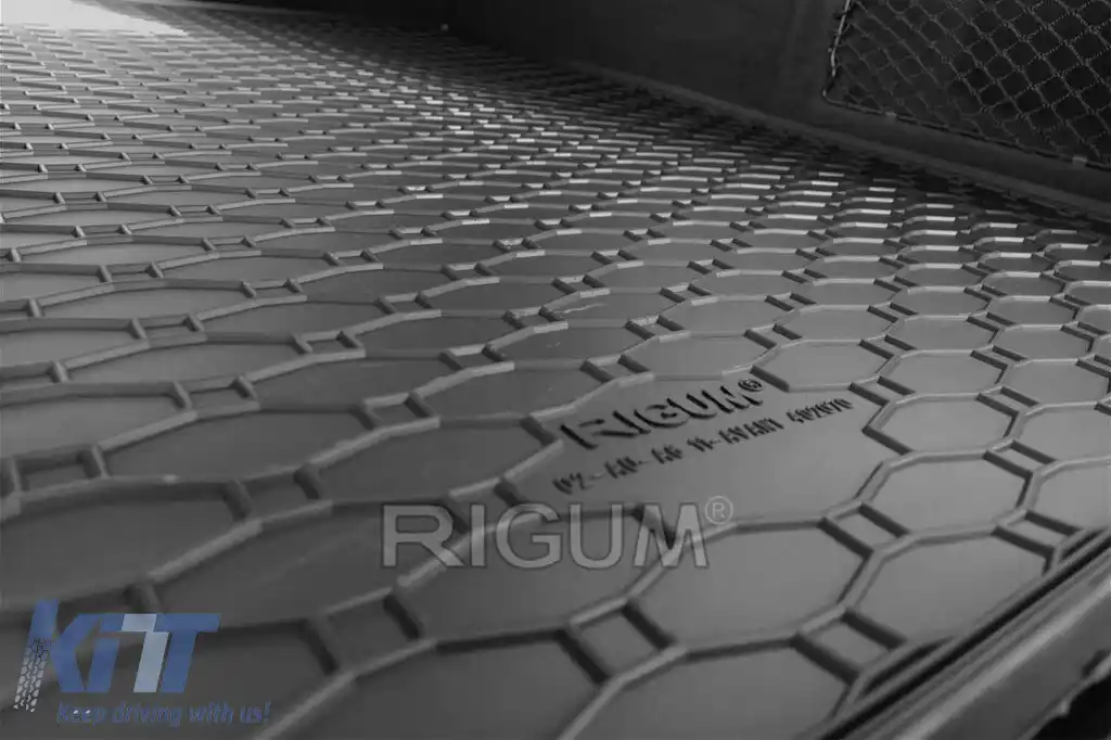 Covor de cauciuc pentru portbagaj, potrivit pentru Audi A6 Avant 2011-2018, negru-image-6224524