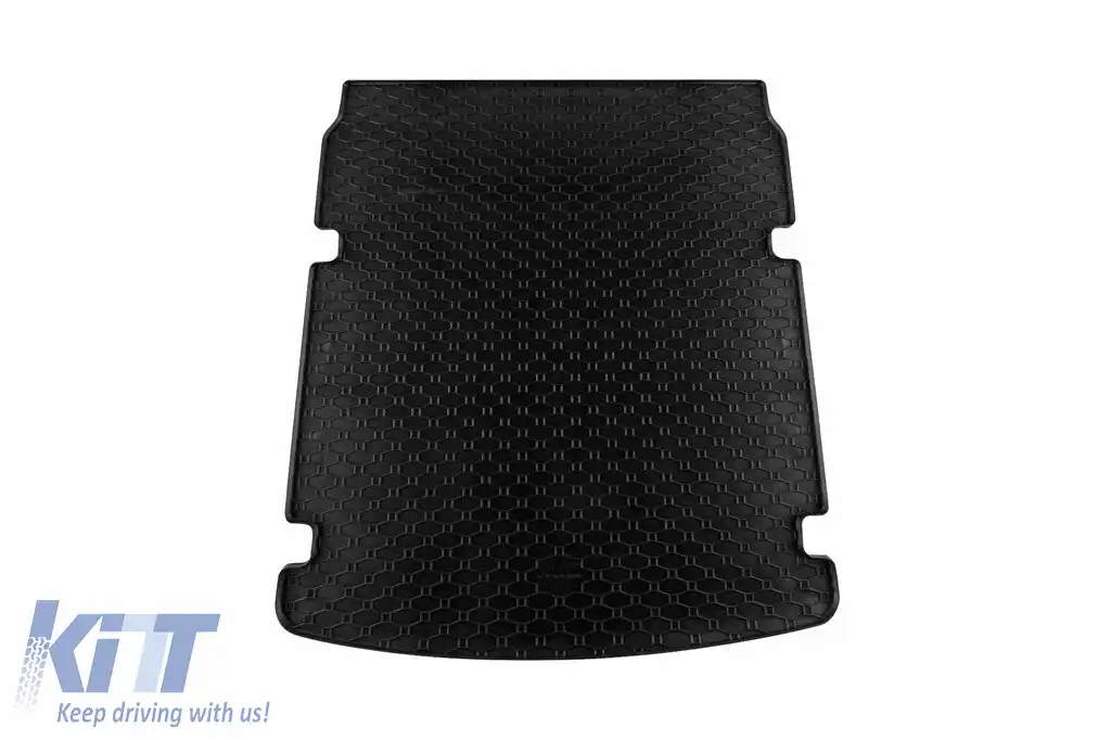 Covor de cauciuc pentru portbagaj, potrivit pentru Audi A6 Avant, A7 Sportback după 2018, negru-image-6224528