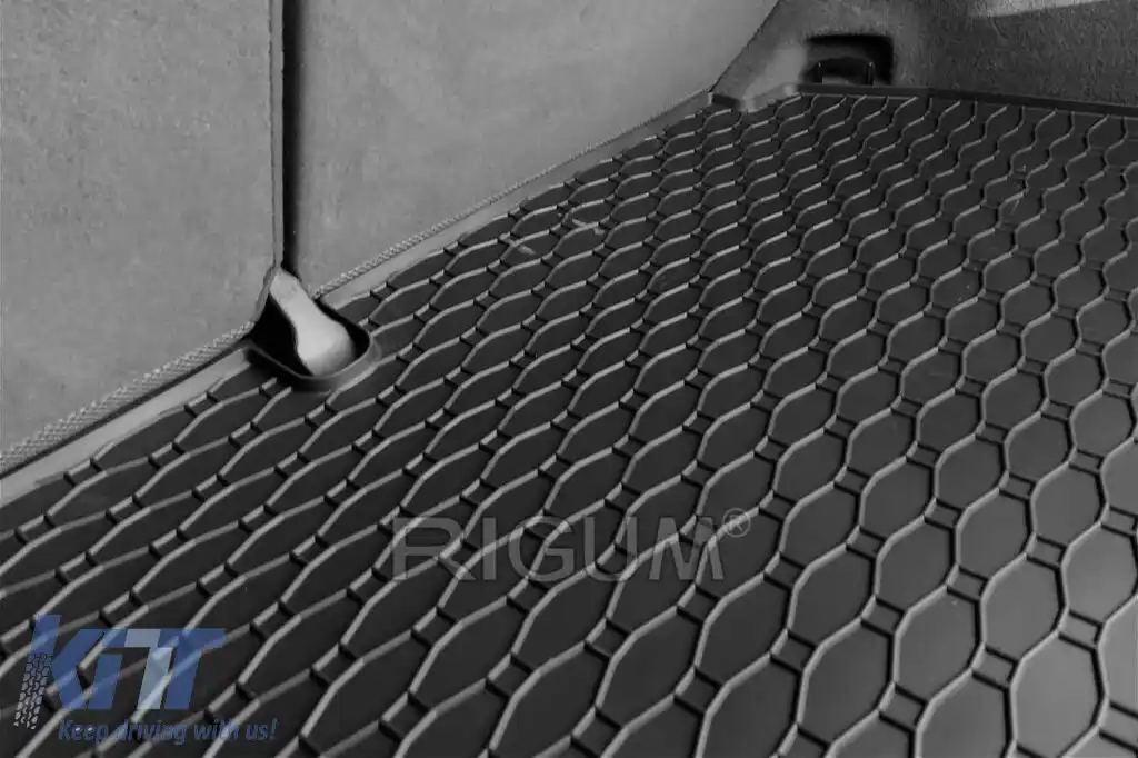 Covor de cauciuc pentru portbagaj, potrivit pentru Audi A3 Sportback 2004-2012, negru-image-6224543