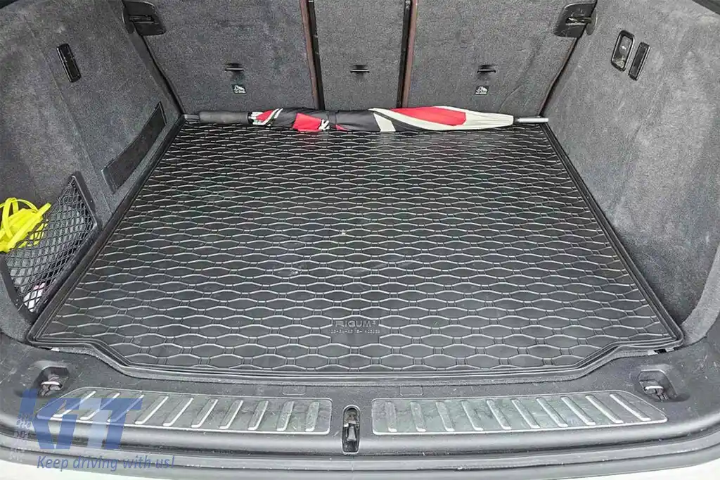 Covor de cauciuc pentru portbagaj, potrivit pentru BMW X3 G01 după 2017, negru-image-6224599