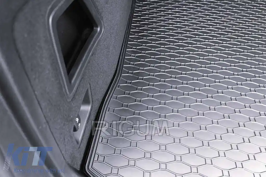 Covor de cauciuc pentru portbagaj, potrivit pentru Ford Edge după 2016, negru-image-6224862