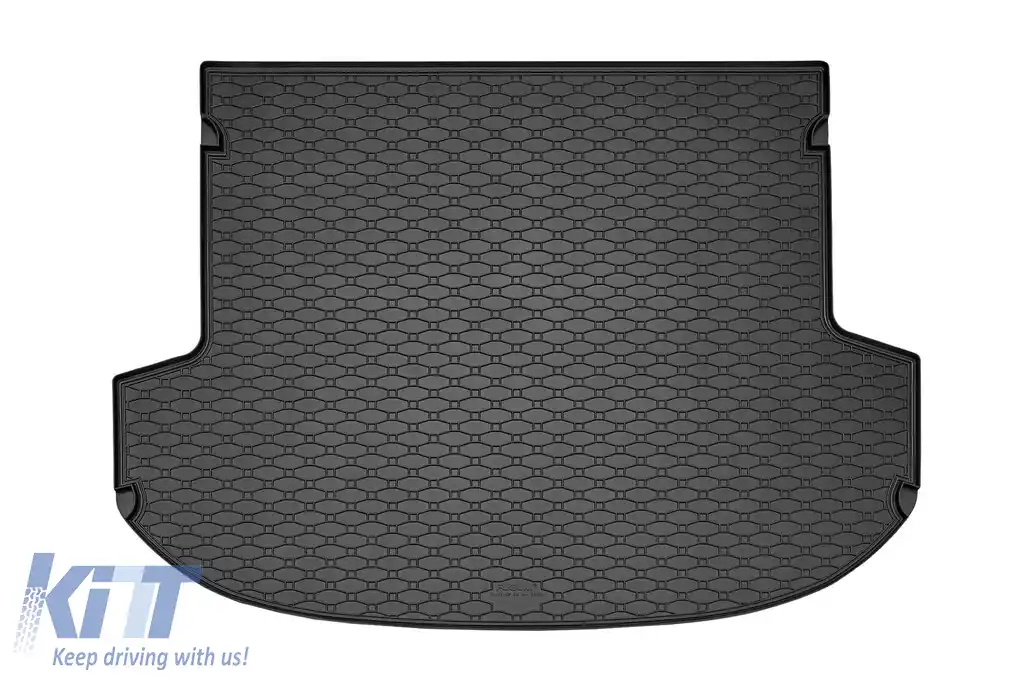 Covor de cauciuc pentru portbagaj, potrivit pentru Hyundai Santa Fe cu 5 locuri după 2019