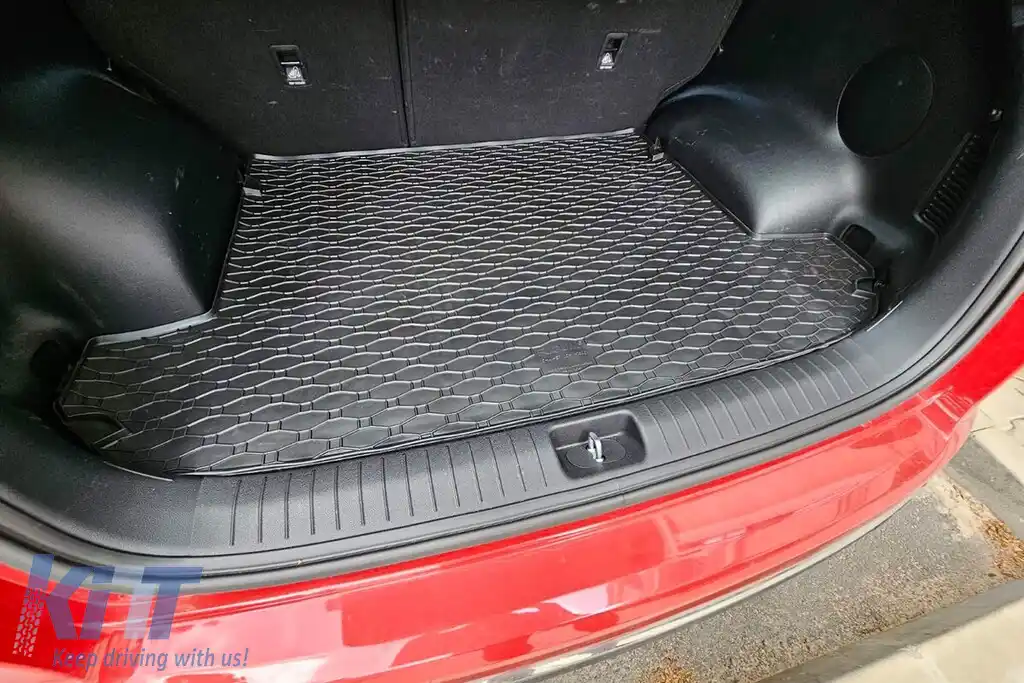 Covor de cauciuc pentru portbagaj, potrivit pentru Kia Sportage 2016-2021, negru-image-6225047