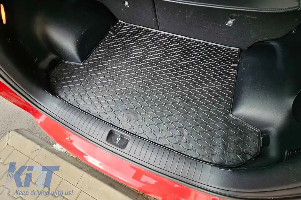 Covor de cauciuc pentru portbagaj, potrivit pentru Kia Sportage 2016-2021, negru-image-6225048