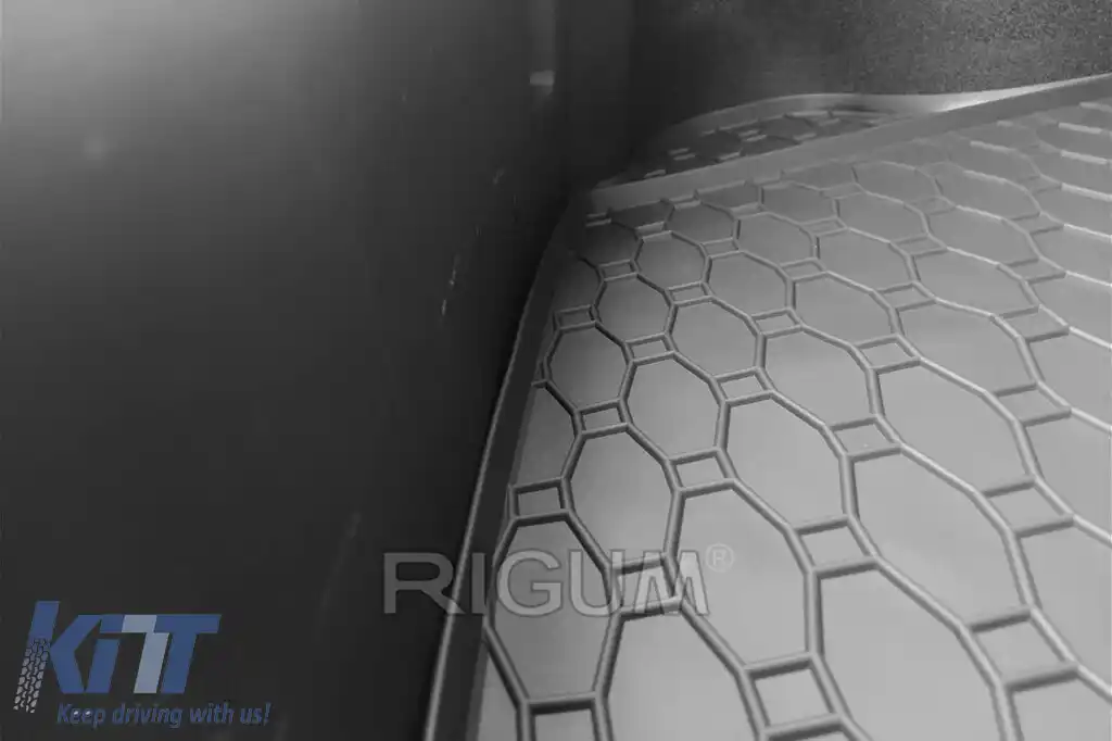 Covor de cauciuc pentru portbagaj, potrivit pentru Mazda 3 hatchback 2013-2018-image-6225180