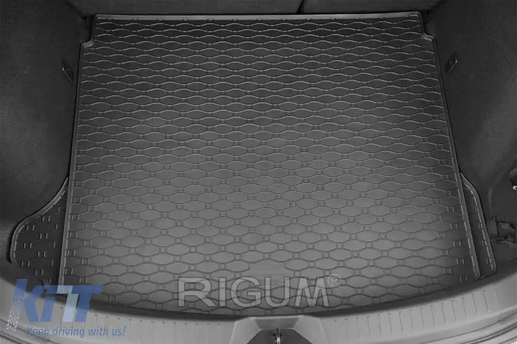 Covor de cauciuc pentru portbagaj, potrivit pentru Mazda 3 hatchback 2013-2018-image-6225181