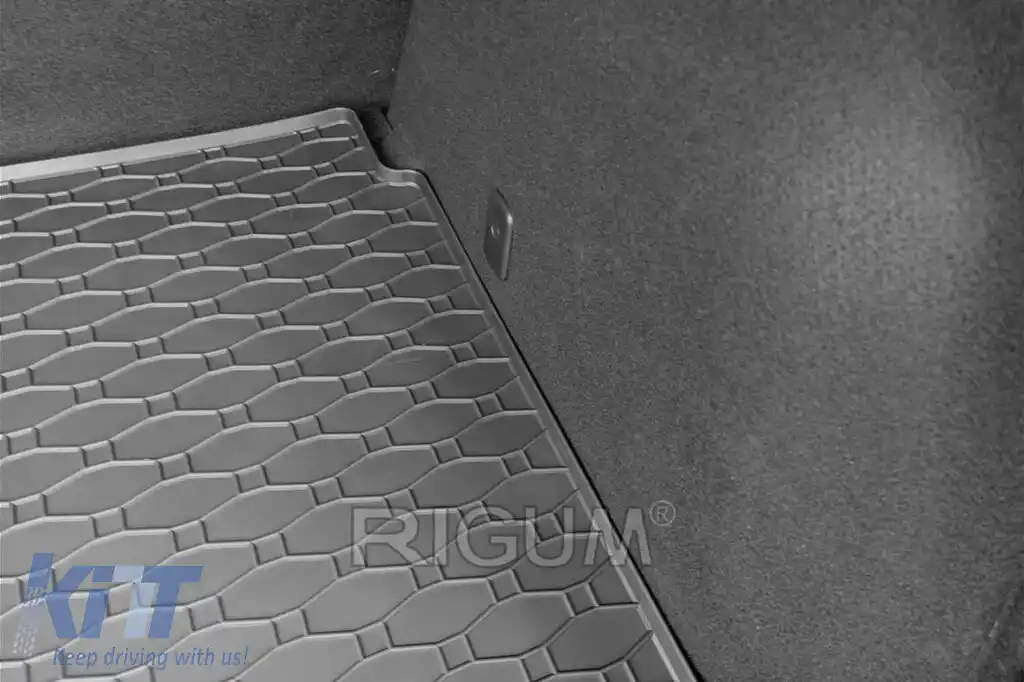 Covor de cauciuc pentru portbagaj, potrivit pentru Mazda 3 hatchback 2013-2018-image-6225182