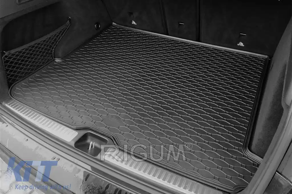 Covor de cauciuc pentru portbagaj, potrivit pentru Mercedes GLC SUV X253 2015-2019, negru-image-6225260