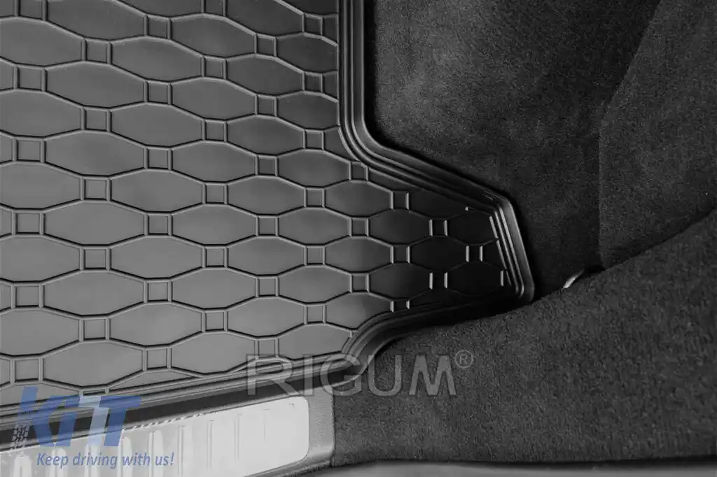 Covor de cauciuc pentru portbagaj, potrivit pentru Mercedes GLC SUV X253 2015-2019, negru-image-6225261
