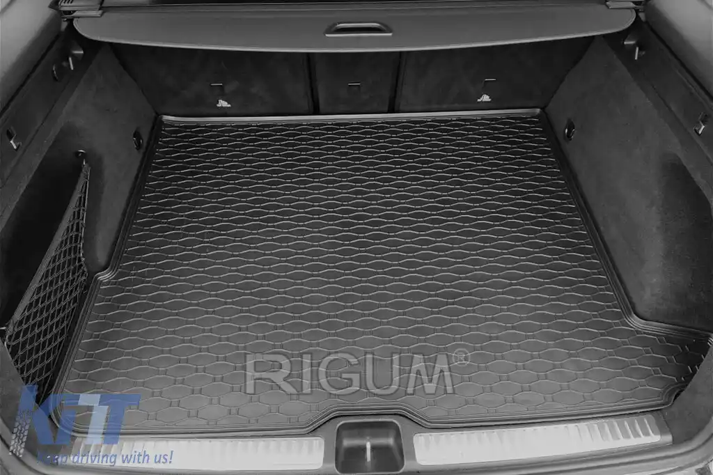 Covor de cauciuc pentru portbagaj, potrivit pentru Mercedes GLC SUV X253 2015-2019, negru-image-6225262