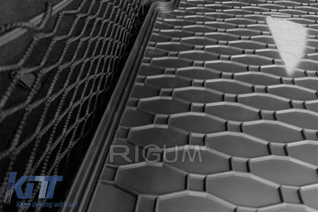 Covor de cauciuc pentru portbagaj, potrivit pentru Mercedes C class S205 wagon 2014-2020, negru-image-6225290