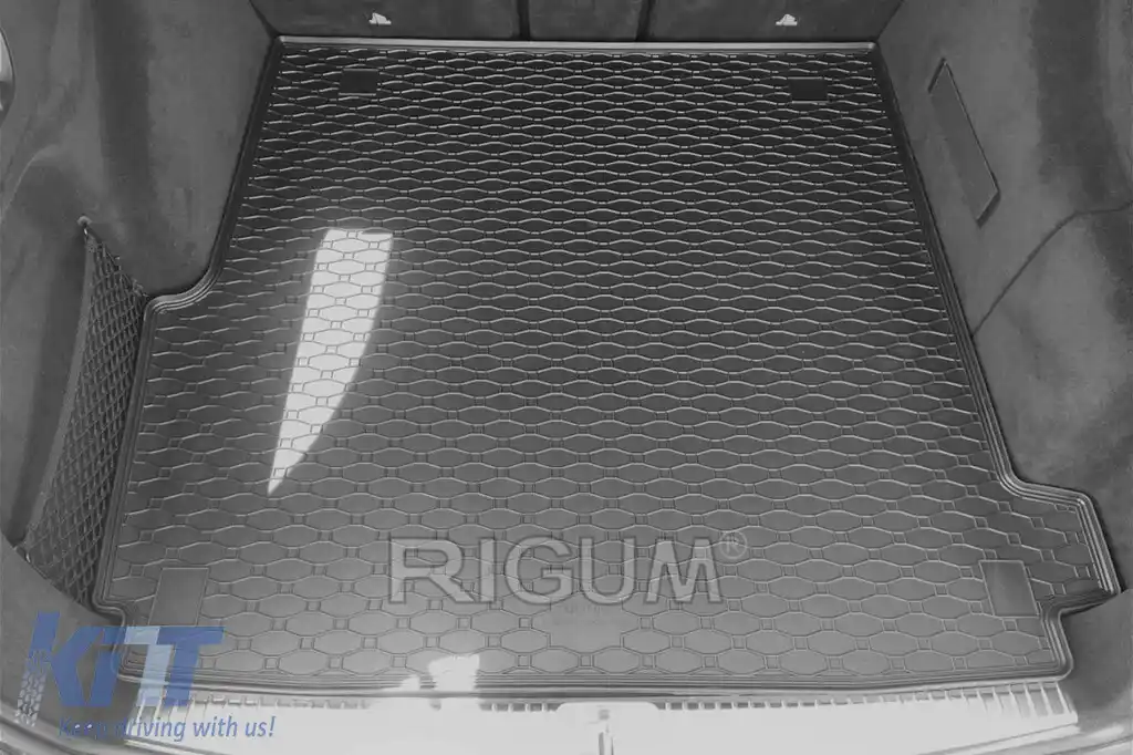 Covor de cauciuc pentru portbagaj, potrivit pentru Mercedes E class W213 wagon după 2016, negru-image-6225301
