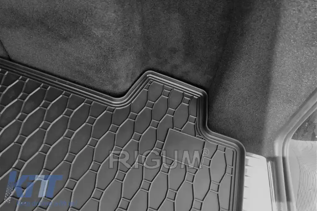 Covor de cauciuc pentru portbagaj, potrivit pentru Mercedes E class W213 wagon după 2016, negru-image-6225302