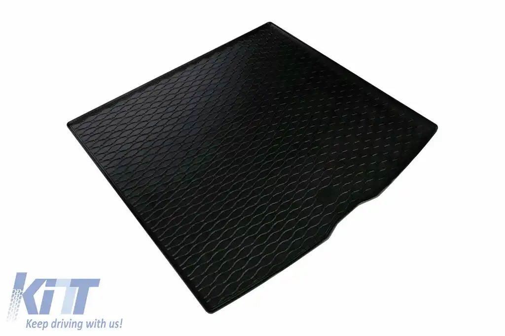 Covor de cauciuc pentru portbagaj, potrivit pentru Mercedes GLE W167, GLE PHEV după 2019, 5 locuri, negru-image-6225322