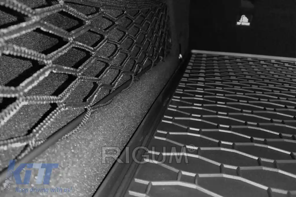 Covor de cauciuc pentru portbagaj, potrivit pentru Mercedes GLE W167, GLE PHEV după 2019, 5 locuri, negru-image-6225325