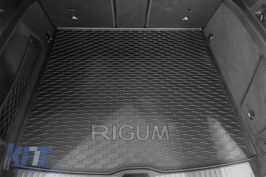 Covor de cauciuc pentru portbagaj, potrivit pentru Mercedes GLE W167, GLE PHEV după 2019, 5 locuri, negru-image-6225327