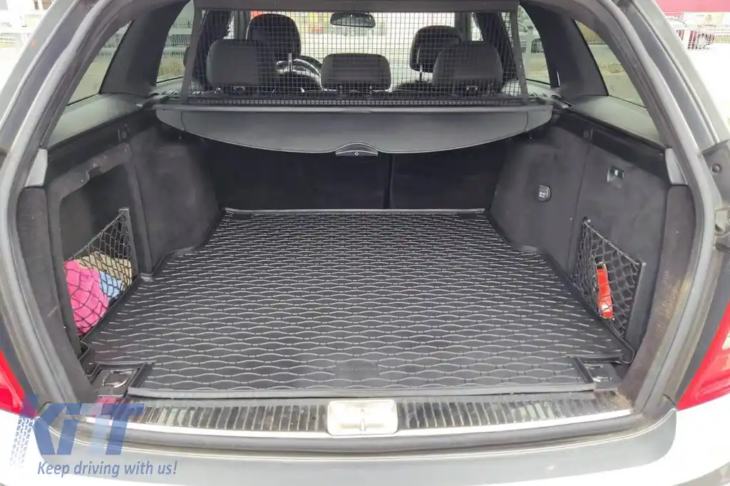 Covor de cauciuc pentru portbagaj, potrivit pentru Mercedes C class S204 wagon după 2007-image-6225347