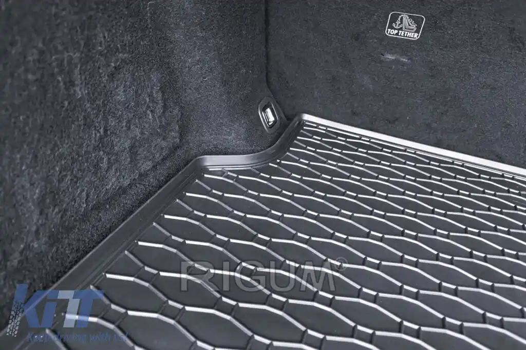 Covor de cauciuc pentru portbagaj, potrivit pentru Peugeot 508 Fastback, PHeV după 2018-image-6225505