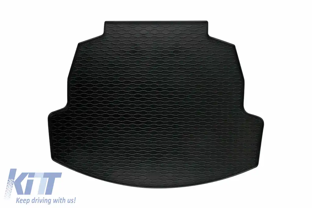 Covor de cauciuc pentru portbagaj, potrivit pentru Toyota Corolla sedan după 2019, negru