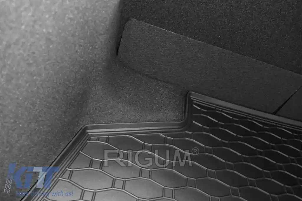 Covor de cauciuc pentru portbagaj, potrivit pentru Toyota Corolla sedan după 2019, negru-image-6225743