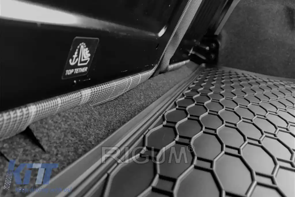 Covor de cauciuc pentru portbagaj, potrivit pentru Fiat 500 după 2008-image-6243241