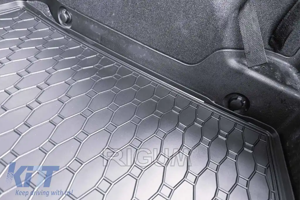 Covor de cauciuc pentru portbagaj, potrivit pentru Hyundai i20 2014-2019-image-6243356