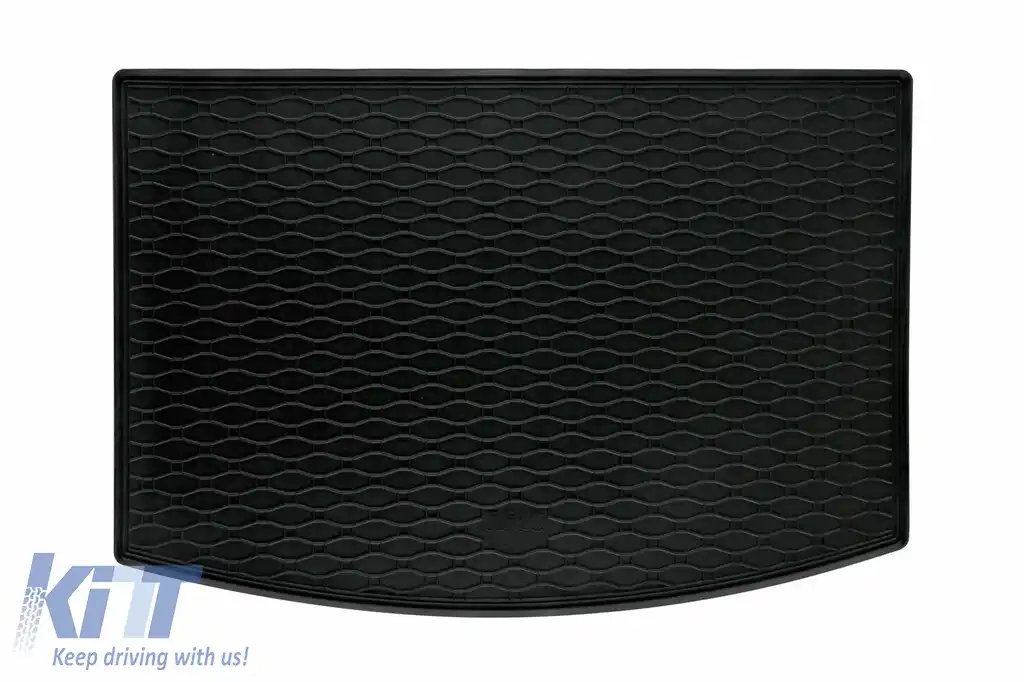 Covor de cauciuc pentru portbagaj, potrivit pentru Mazda CX-3 2015-2021, negru
