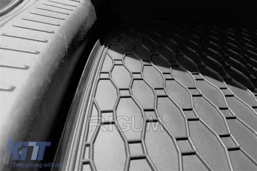 Covor de cauciuc pentru portbagaj, potrivit pentru Mazda CX-3 2015-2021, negru-image-6243447