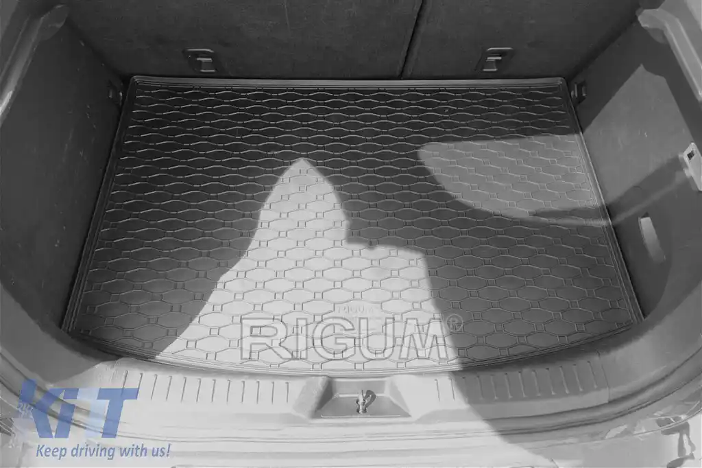 Covor de cauciuc pentru portbagaj, potrivit pentru Mazda CX-3 2015-2021, negru-image-6243448