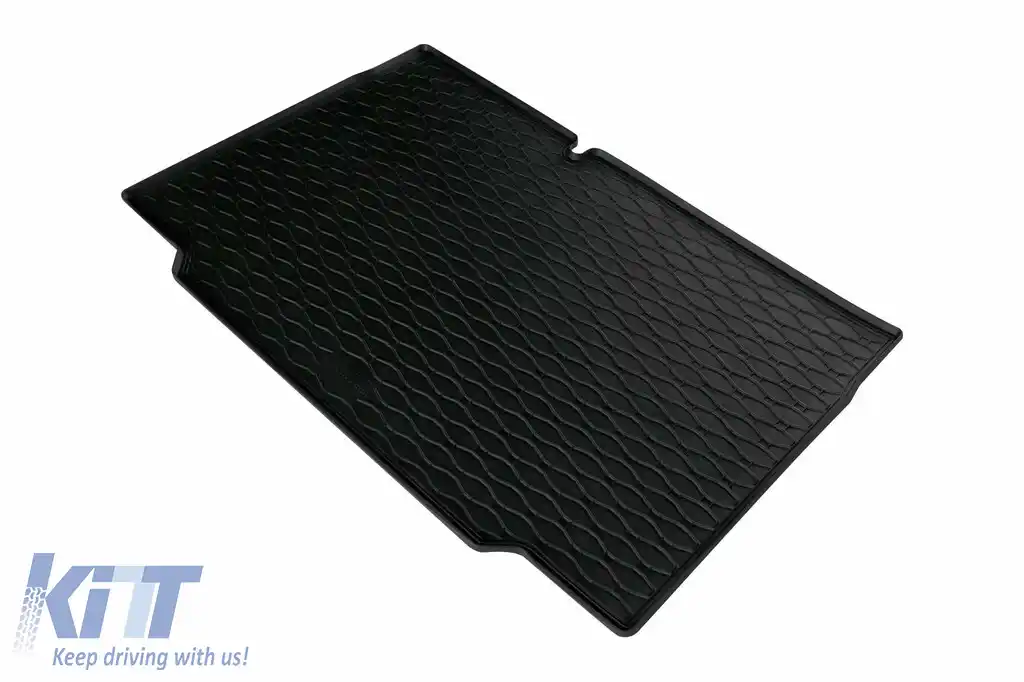 Covor de cauciuc pentru portbagaj, potrivit pentru Renault Clio după 2019, negru-image-6243597