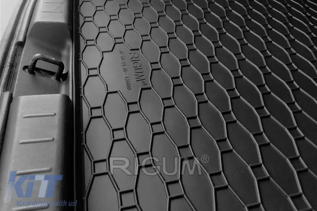 Covor de cauciuc pentru portbagaj, potrivit pentru Toyota Yaris 2005-2010-image-6243772