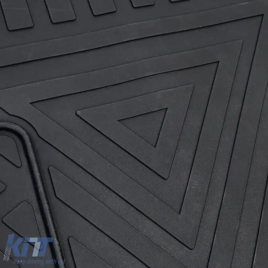 Covor de cauciuc premium 2 piese 1a linie spate potrivit pentru VW Bus T5 T6 T6.1-image-6208879