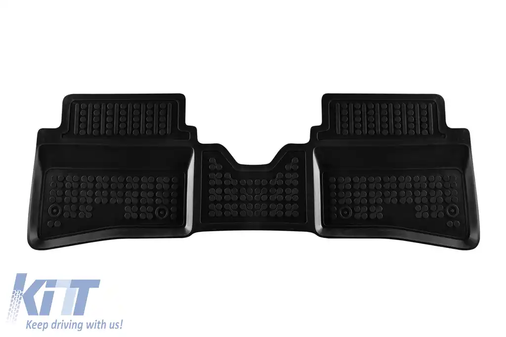 Covor de cauciuc specific, potrivit pentru Hyundai Bayon după 2021, set de 3 piese, culoare neagră-image-6215601