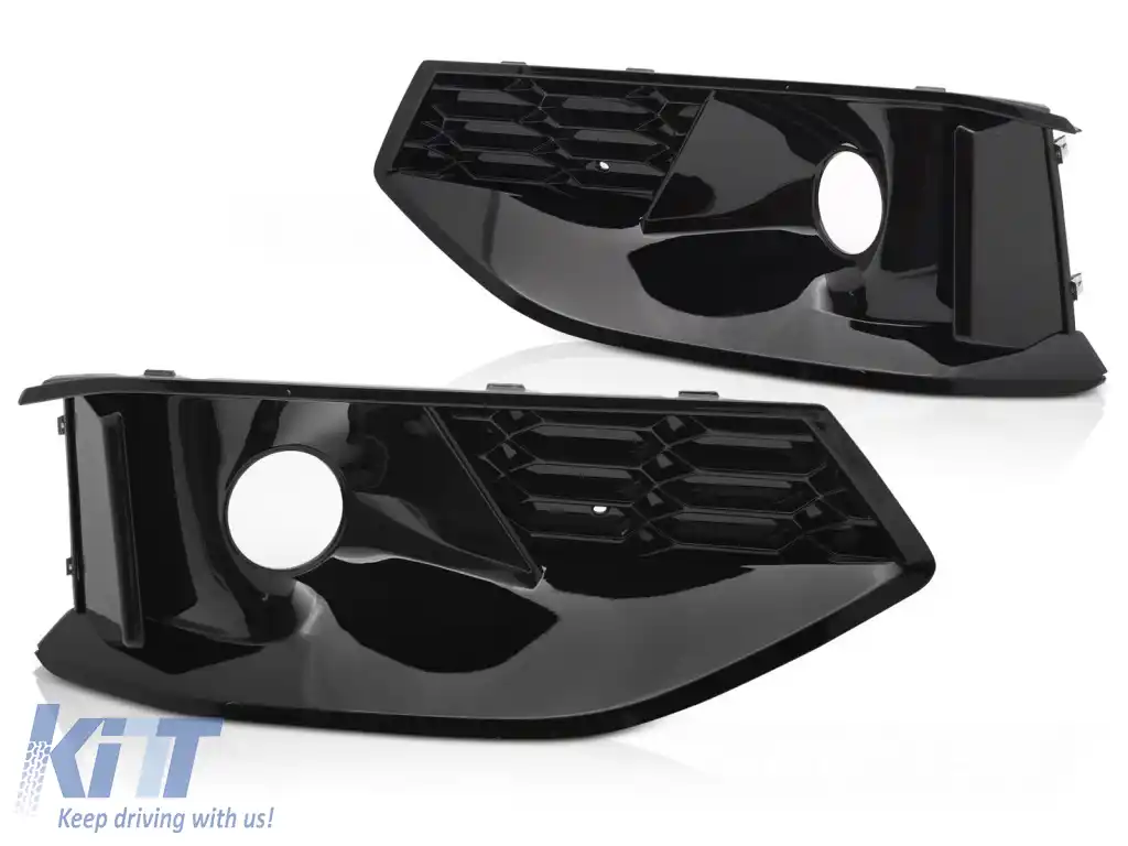 COVOR DE FARURI NEGRU LUCIOS potrivit pentru AUDI A4 B9 20-24
