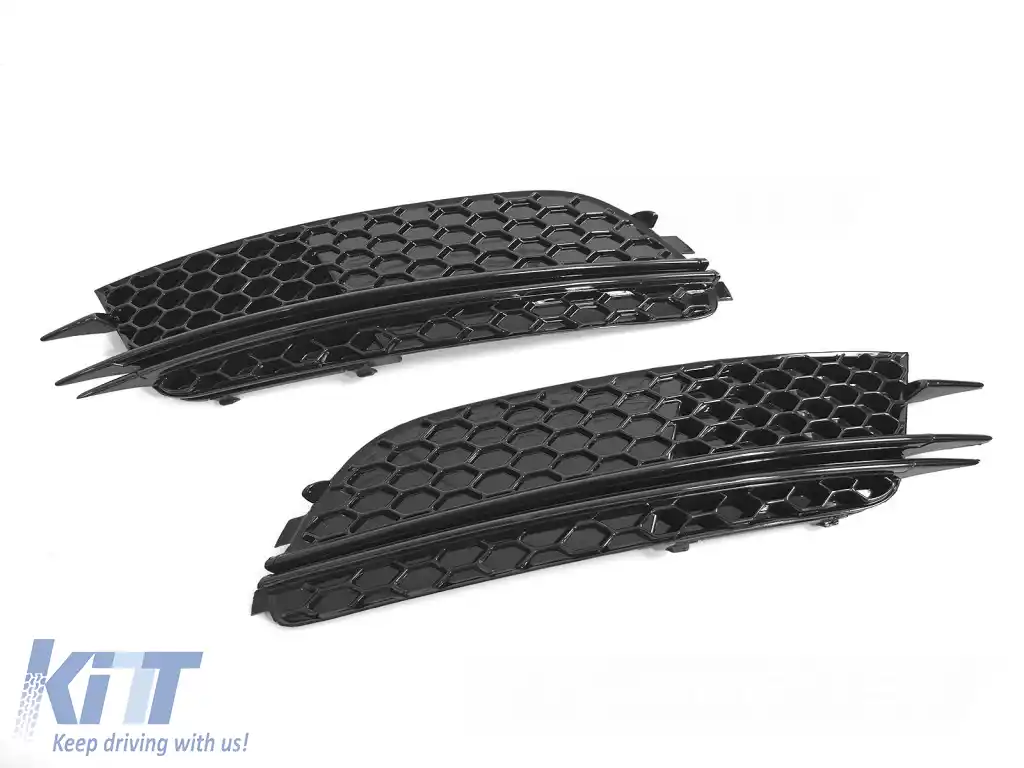 COVOR DE FARURI NEGRU LUCIOS potrivit pentru AUDI A6 C7 11-14