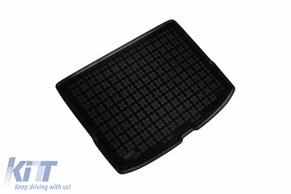 Covor de portbagaj din cauciuc de la Rezaw-Plast potrivit pentru Kia Niro Hybrid HEV după 2022, cu podeaua portbagajului în poziția superioară, cu roată de rezervă compactă, cu unelte, versiunea elect-image-6217687