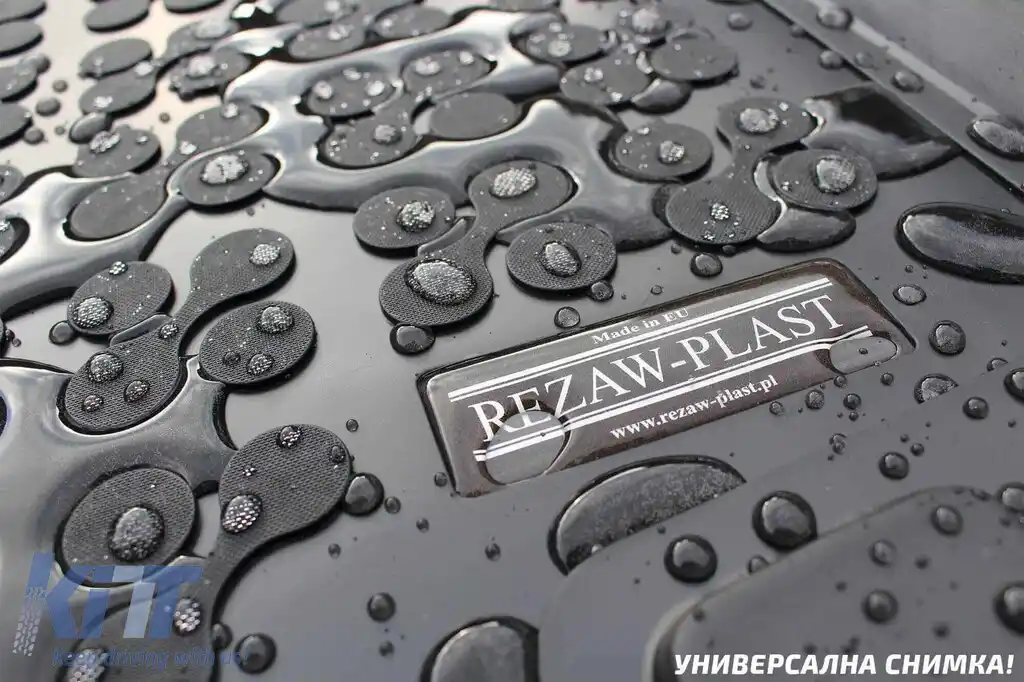 Covor de portbagaj din cauciuc de la Rezaw-Plast potrivit pentru Kia Niro Hybrid HEV după 2022, cu podeaua portbagajului în poziția superioară, cu roată de rezervă compactă, cu unelte, versiunea elect-image-6217688