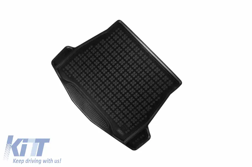 Covor de portbagaj din cauciuc de la Rezaw-Plast potrivit pentru Toyota bZ4X Electric după versiunea din 2022 cu pompă pentru încălzire, 1 bucată, negru-image-6218941